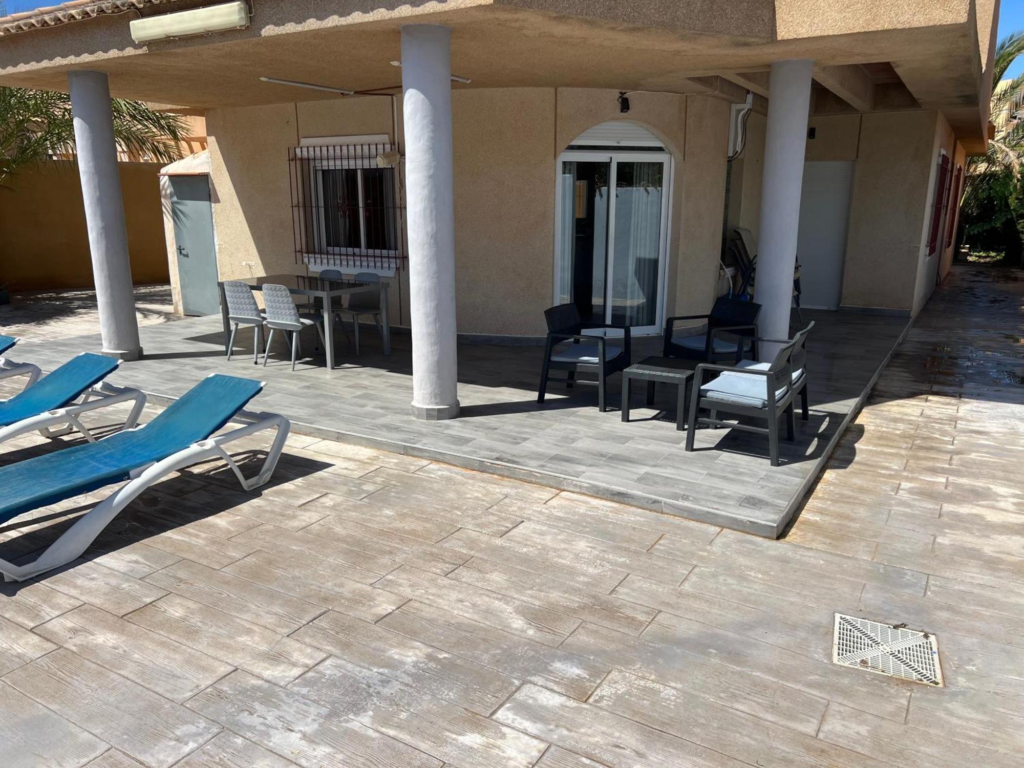 Chalet Con Piscina A 100M De La Playa La Manga Exterior photo